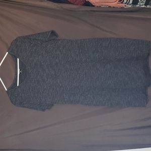 Used, size XL charcoal dress